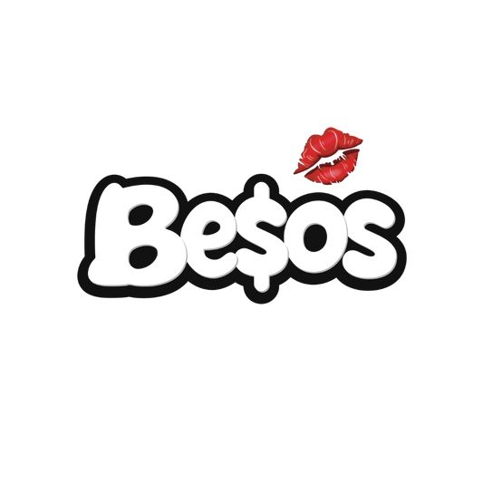 Mix 3 Piezas Besos con seguro!