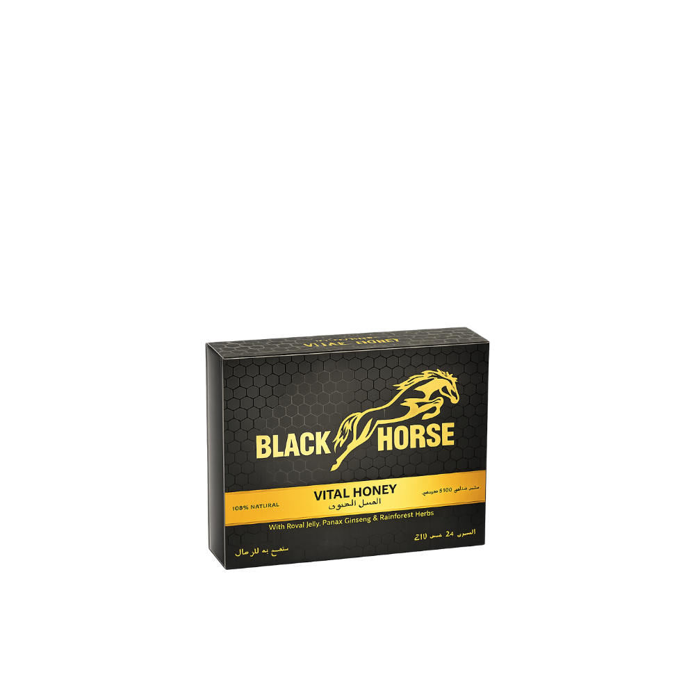 Black Horse Vital Honey Caja de 24 Unidades
